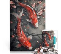 Puzzle da 2000 pezzi per adulti Koi Fish Giappone Giocattolo educativo intellettuale decomprimente perché è ideale come regalo per tutta la famiglia 70x100cm
