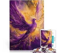 Puzzle da 2000 pezzi per adulti La fenice viola che risorge giocattoli educativi per l'apprendimento Lista dei desideri con Babbo Natale 70x100cm