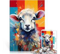 Puzzle da 2000 pezzi per adulti L'Agnello del Sacrificio Giocattoli di gioco impegnativi Attività divertenti a casa, regali di compleanno, regali di viaggio, 70x100cm