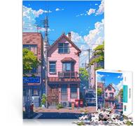 Puzzle da 2000 pezzi per adulti L'anime della casa rosa Giocattoli di gioco impegnativi Ogni pezzo è unico - Gioco divertente e stimolante per tutta la famiglia 70x100cm