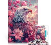 Puzzle da 2000 pezzi per adulti L'aquila e il giardino Difficile da completare ma divertente e umoristico regali per amici e familiari 70x100cm