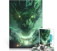 Puzzle da 2000 pezzi per adulti Leggenda del drago del cancello Torii Gioco pratico Decorazione murale Regali unici per compleanno e Natale 70x100cm
