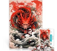 Puzzle da 2000 pezzi per adulti Leggenda del drago per il giocattolo di sfida del gioco educativo Gioco educativo per compleanno e Natale 70x100cm