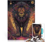 Puzzle da 2000 pezzi per adulti Leone prepotente per il giocattolo di sfida del gioco educativo perché è ideale come regalo per tutta la famiglia 70x100cm