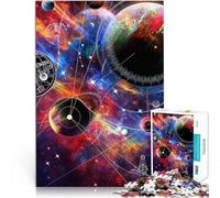 Puzzle da 2000 pezzi per adulti Mappa cosmica Difficile da completare ma divertente e umoristico Gioco educativo per compleanno e Natale 70x100cm