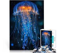 Puzzle da 2000 pezzi per adulti meduse luminose per il giocattolo di sfida del gioco educativo Gioco educativo per compleanno e Natale 70x100cm