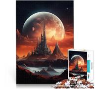 Puzzle da 2000 pezzi per adulti Montagne e pianeti Difficile da completare ma divertente e umoristico con poster abbinato e foglio di quiz 70x100cm