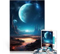 Puzzle da 2000 pezzi per adulti Montagne e pianeti Giocattoli educativi per l'apprendimento Giochi per famiglie Migliorare la memoria 70x100cm