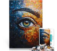 Puzzle da 2000 pezzi per adulti Mosaico della percezione Giocattoli da gioco per regalo di famiglia con poster abbinato e foglio di quiz 70x100cm