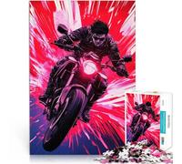 Puzzle da 2000 pezzi per adulti Moto Racing Dinamica Giocattolo educativo intellettuale decomprimente Giocattoli per la decorazione della casa 70x100cm