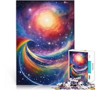 Puzzle da 2000 pezzi per adulti Nebulosa Arcobaleno Cosmico Per il divertimento in famiglia Migliorare l'amore tra le coppie 70x100cm