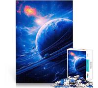 Puzzle da 2000 pezzi per adulti Neon di Space Planet Abyss Giocattoli per l'intrattenimento in famiglia Adatto per la decorazione del desktop 70x100cm