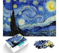 Puzzle da 2000 pezzi per adulti Notte stellata di Van Gogh giocattoli educativi per l'apprendimento perché è ideale come regalo per tutta la famiglia 70x100cm