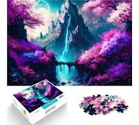 Puzzle da 2000 pezzi per adulti Paesaggi fantastici Antistress Vacanza in patria Uccidere il tempo Adatto per la decorazione del desktop 70x100cm
