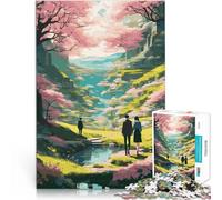 Puzzle da 2000 pezzi per adulti Paesaggio anime surreale 7 Giochi educativi Decorazione della casa Decorazioni e regali unici per la casa 70x100cm