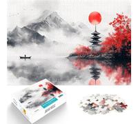 Puzzle da 2000 pezzi per adulti Paesaggio della pagoda giapponese Gioco di famiglia per e perché è ideale come regalo per tutta la famiglia 70x100cm