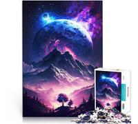 Puzzle da 2000 pezzi per adulti Paesaggio onirico dell'universo cosmico Attività per famiglie Migliorare l'amore tra le coppie 70x100cm