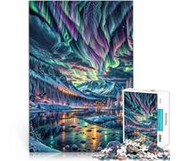Puzzle da 2000 pezzi per adulti Paese delle meraviglie invernale Fatto di cartone per età pari o superiore a 14 anni Giocattolo educativo intellettuale decomprimente grande regalo misurare:70x100cm