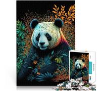 Puzzle da 2000 pezzi per adulti Panda colorato per il giocattolo di sfida del gioco educativo Giocattoli per la decorazione della casa 70x100cm