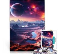 Puzzle da 2000 pezzi per adulti Pianeta profondo Antistress Vacanza in patria Uccidere il tempo Lista dei desideri con Babbo Natale 70x100cm