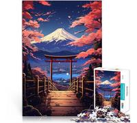 Puzzle da 2000 pezzi per adulti Porta della Fantasia Giapponese Giocattoli di gioco impegnativi Adatto per la decorazione del desktop 70x100cm
