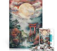 Puzzle da 2000 pezzi per adulti Porta Torii in Giappone Giocattolo educativo antistress Ogni pezzo è unico - Gioco divertente e stimolante per tutta la famiglia 70x100cm
