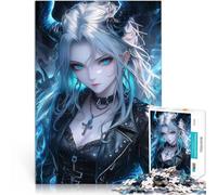 Puzzle da 2000 pezzi per adulti Ragazza della fede demoniaca Allena il tuo cervello e le tue mani Regalo di compleanno, regali, arte murale 70x100cm