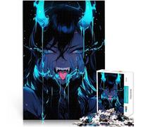 Puzzle da 2000 pezzi per adulti Ragazza demone con liquido blu Giocattoli da gioco per regalo di famiglia Regali di compleanno 70x100cm
