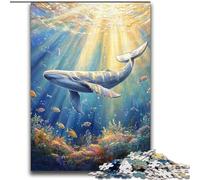 Puzzle da 2000 pezzi per adulti, regali con balene oceaniche per bambini dai 14 anni in su, giocattoli da gioco perché è l'ideale come regalo per tutta la famiglia, 70x100cm