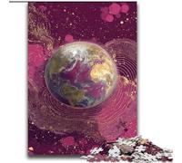 Puzzle da 2000 pezzi per adulti, regali, giocattoli educativi per l'apprendimento dell'arte della terra colorata, giochi per famiglie, regali per amici e parenti, 70x100cm