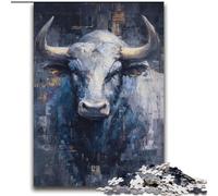 Puzzle da 2000 pezzi per adulti, regali, gioco di pittura a olio di toro, giocattoli, ogni pezzo è unico - gioco divertente e stimolante per tutta la famiglia, 70x100cm