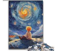 Puzzle da 2000 pezzi per adulti, regali Il piccolo principe del cielo notturno per età 14+, difficili da completare ma divertenti e umoristici, fantastici regali e giocattoli 70x100cm