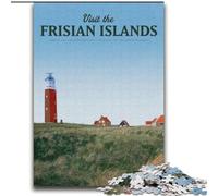 Puzzle da 2000 pezzi per adulti, regalo "Visita le isole Frisone", giocattolo educativo intellettuale decomprimente, regalo di compleanno, regali 70x100cm