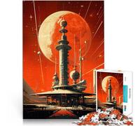 Puzzle da 2000 pezzi per adulti retrofuturismo Giocattoli educativi per l'apprendimento Giochi per famiglie gioco di sfida unico 70x100cm