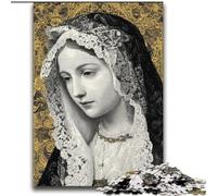 Puzzle da 2000 pezzi per adulti Ritratto di Maria, la madre Gioco stimolante e gioco per famiglie con pezzi completamente interconnessi e di forma casuale, 70x100cm