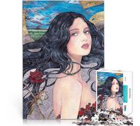Puzzle da 2000 pezzi per adulti Rosa e Usignolo per il giocattolo di sfida del gioco educativo Adatto per la decorazione del desktop 70x100cm