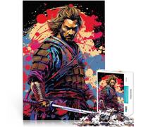 Puzzle da 2000 pezzi per adulti Samurai - L'arte del samurai solitario Giocattoli antistress Adatto per la decorazione del desktop 70x100cm