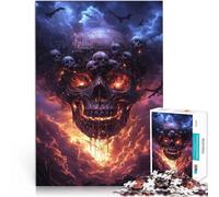 Puzzle da 2000 pezzi per adulti Scheletro dell'orrore Antistress Vacanza in patria Uccidere il tempo Migliorare l'amore tra le coppie 70x100cm