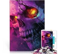 Puzzle da 2000 pezzi per adulti Scheletro Zombie Fatto di carta,da 14 anni in su Allena il tuo cervello e le tue mani Regalo di opere d'arte。misurare:70x100cm/27.5x39.3pollice