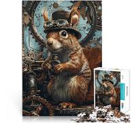 Puzzle da 2000 pezzi per adulti Scoiattolo animale steampunk Gioco impegnativo e gioco in famiglia perché è ideale come regalo per tutta la famiglia 70x100cm