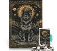 Puzzle da 2000 pezzi per adulti Sentinella lunare Fatto di carta,per età 14+ Sfida difficile Regali interessanti per ridurre lo stress。misurare:70x100cm/27.5x39.3pollice