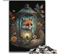 Puzzle da 2000 pezzi per adulti, simpatico giocattolo educativo per l'apprendimento della volpe, arredamento unico per la casa e regali per 14+ anni, 70x100cm