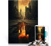 Puzzle da 2000 pezzi per adulti Skyline della città Antistress Vacanza in patria Uccidere il tempo Adatto per la decorazione del desktop 70x100cm
