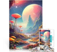 Puzzle da 2000 pezzi per adulti Space Fantasy Three Giocattoli educativi per l'apprendimento Giochi per famiglie Opera d'arte 70x100cm