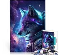 Puzzle da 2000 pezzi per adulti spazio astronauta lupo giochi educativi decorazione domestica puzzle buon regalo 70 x 100 cm per 14 anni