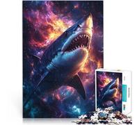 Puzzle da 2000 pezzi per adulti Squalo di fantasia Giocattoli educativi per l'apprendimento Giochi per famiglie Interazione genitore-figlio 70x100cm
