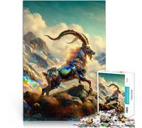 Puzzle da 2000 pezzi per adulti Stagione delle capre selvatiche Giocattoli da gioco per regalo di famiglia Interazione genitore-figlio 70x100cm