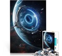 Puzzle da 2000 pezzi per adulti Stazione spaziale per il giocattolo di sfida del gioco educativo Collezione di artisti, Belle arti 70x100cm