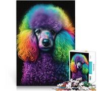 Puzzle da 2000 pezzi per adulti Stile barboncino 6 Difficile da completare ma divertente e umoristico Regalo di compleanno, regali, arte murale 70x100cm