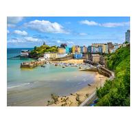 Puzzle da 2000 pezzi per adulti, sul lungomare di Port Bannatyne nel Regno Unito, souvenir turistico e gioco educativo per adolescenti